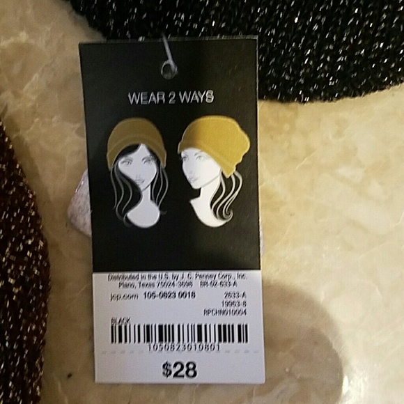 NWT 2 Cool blingy Hats - Picture 6 of 6